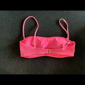 Adjustable Pink Swim Top